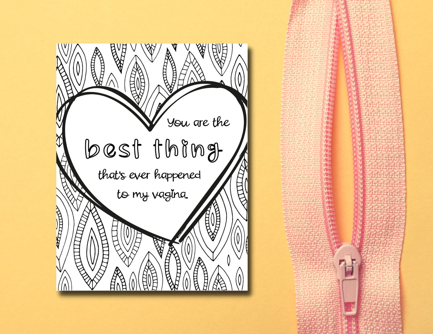 Is your PUSSY HAPPY? Set of 8 dirty printable coloring pages to help relieve anxious attachment triggers