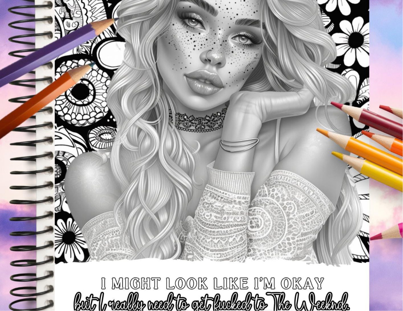 I need to get fucked to The Weeknd Printable Coloring Page to soothe anxious attachment.