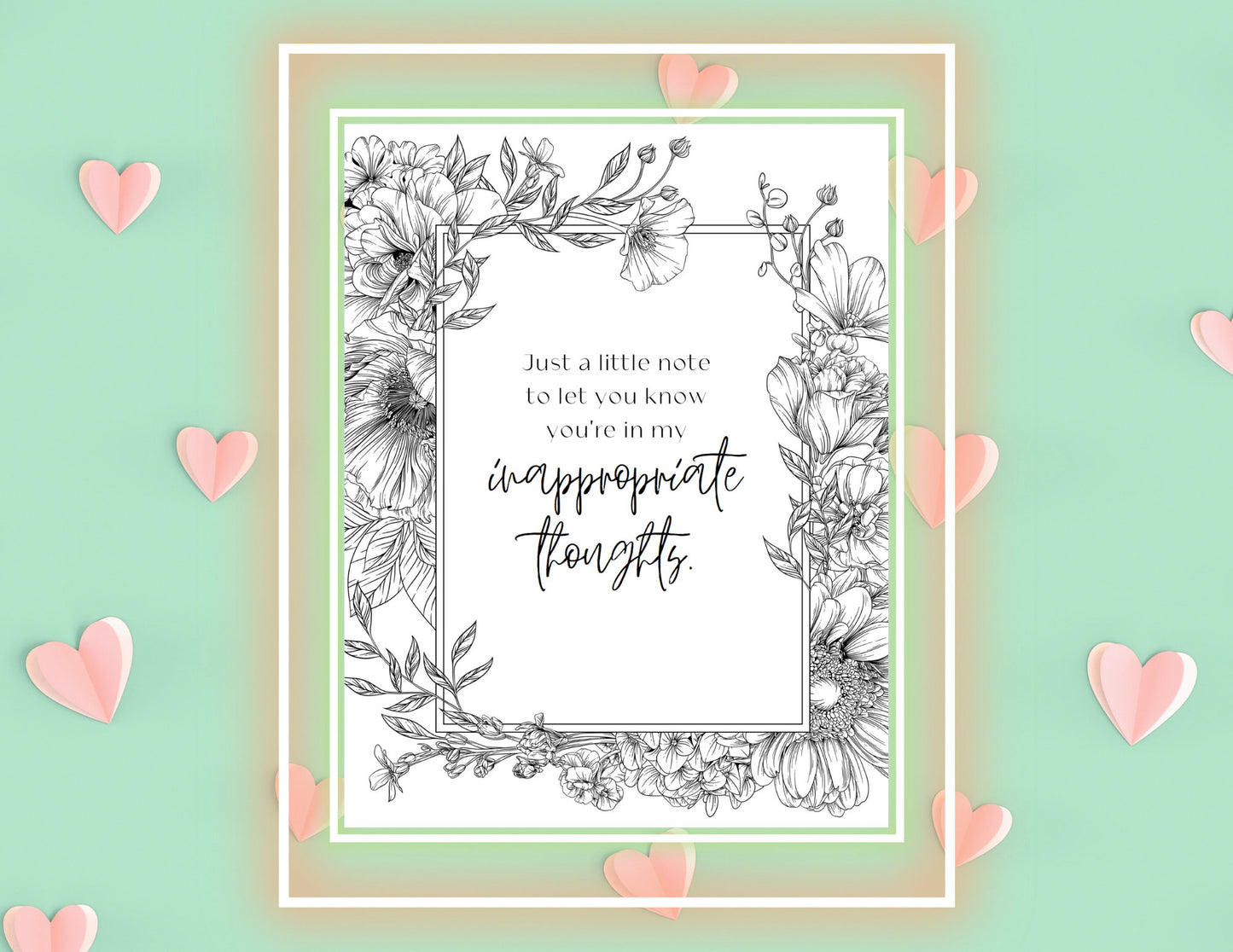 Dirty FWB Coloring book to soothe Anxious Attachment wounds. 8 printable adult coloring pages for Situationship ADHD